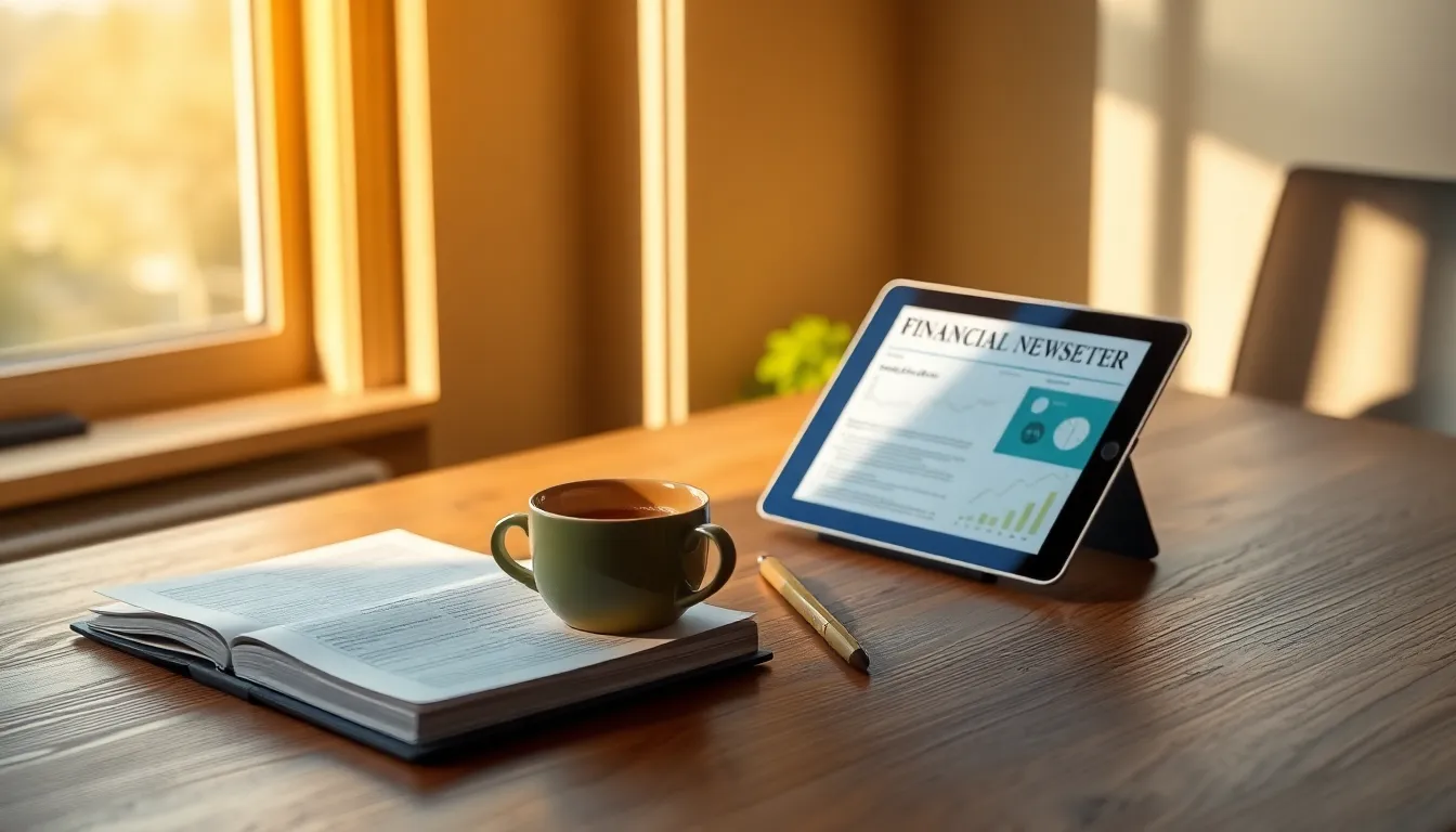 금융 뉴스레터 예시