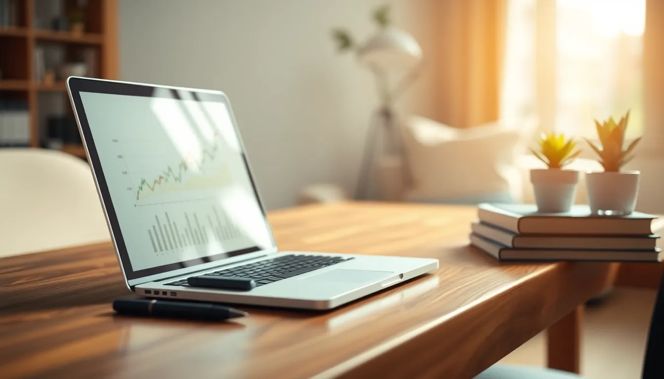 2025년 주식 시장의 흐름을 나타내는 차트와 투자자 이미지